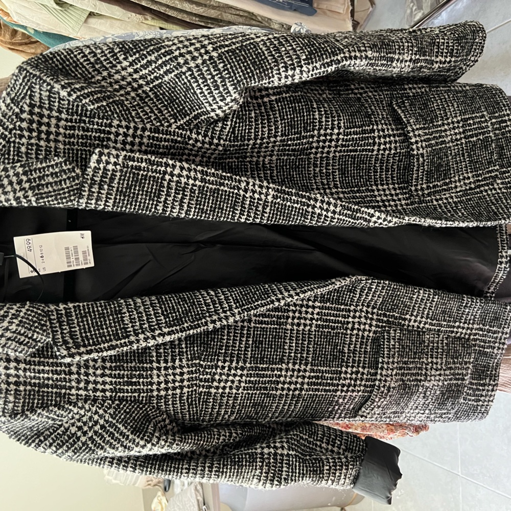 NWT Plaid Blazer